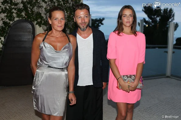 Princess Stephanie and Pauline attended the Fight Aids Monaco