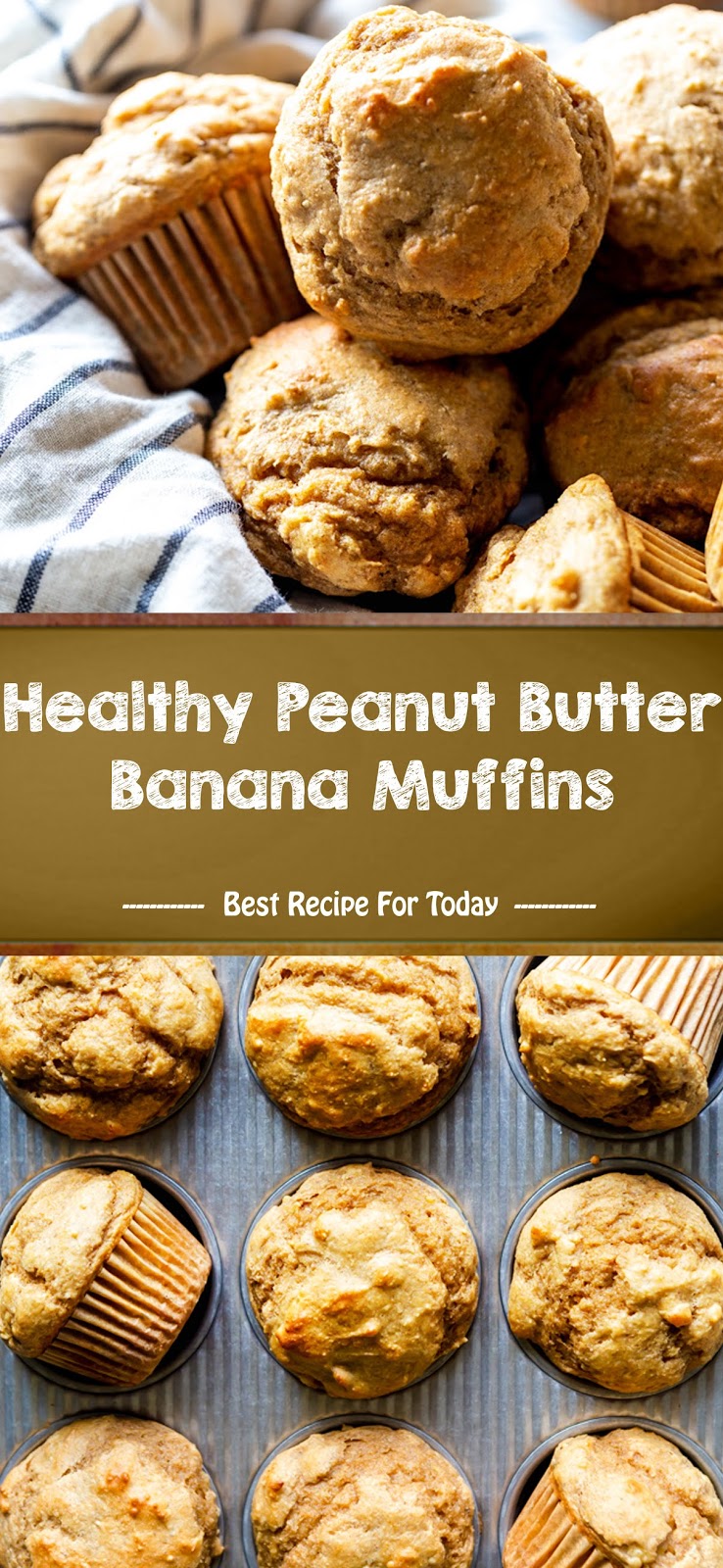 Healthy Peanut Butter Banana Muffins mamasrecipe8