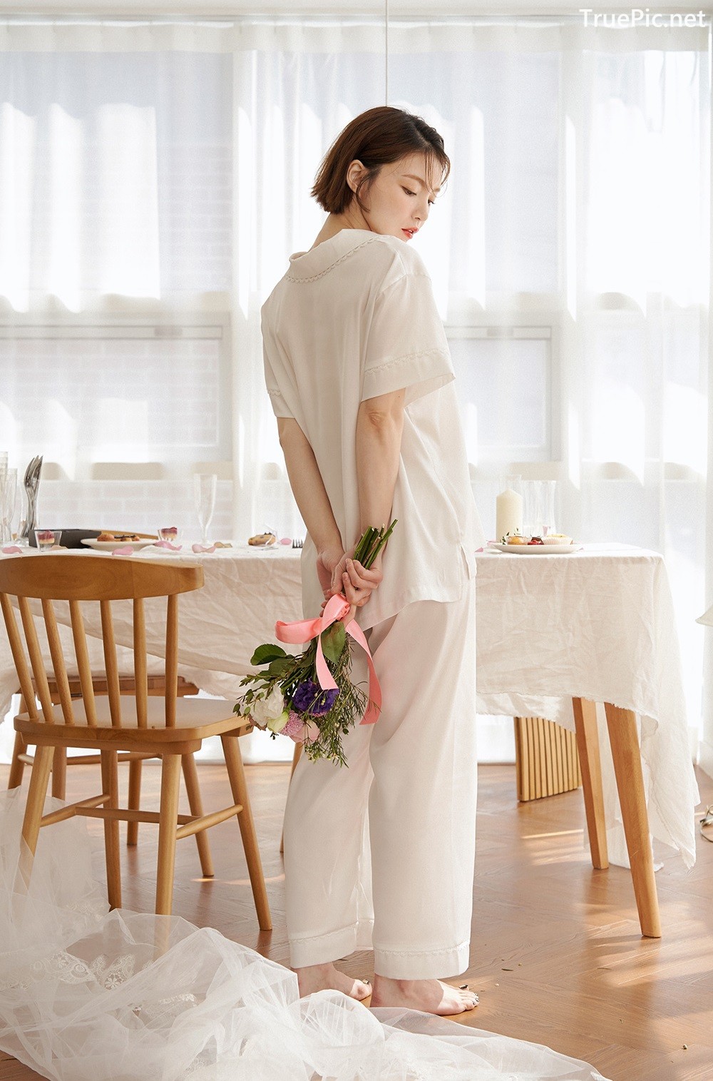 Image Korean Fashion Model Lee Ho Sin - Lingerie Wedding Pure - TruePic.net - Picture-62