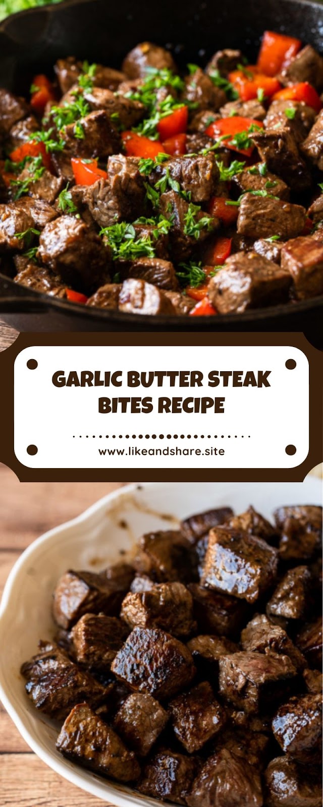 GARLIC BUTTER STEAK BITES RECIPE GARLIC BUTTER STEAK BITES RECIPE