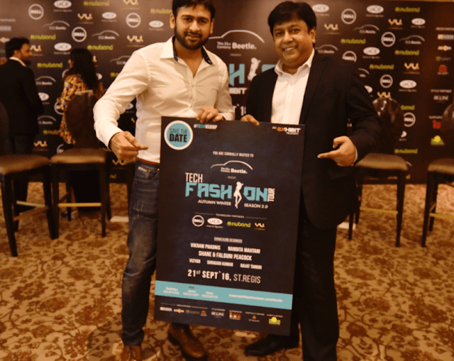 Mr. Ramesh, Somani,CEO & Founder, Exhibit Technologies with Mr. Kamal Basu, Marketing Head, Volkswagen at the launch event of Beetle’s Tech Fashion Tour 2016 organized by Exhibit Technologies- Mr. Ramesh, Somani,CEO & Founder, Exhibit Technologies with Mr. Kamal Basu, Marketing Head, Volkswagen at the launch event of Beetle’s Tech Fashion Tour 2016 organized by Exhibit Technologies-
