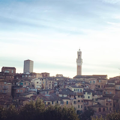 #siena365 #31dicembre2016 #giorno365 Skyline di Siena da San Domenico