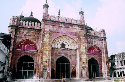 mosque390banarasny7 Great Mosque of Aurangzeb Banaras India