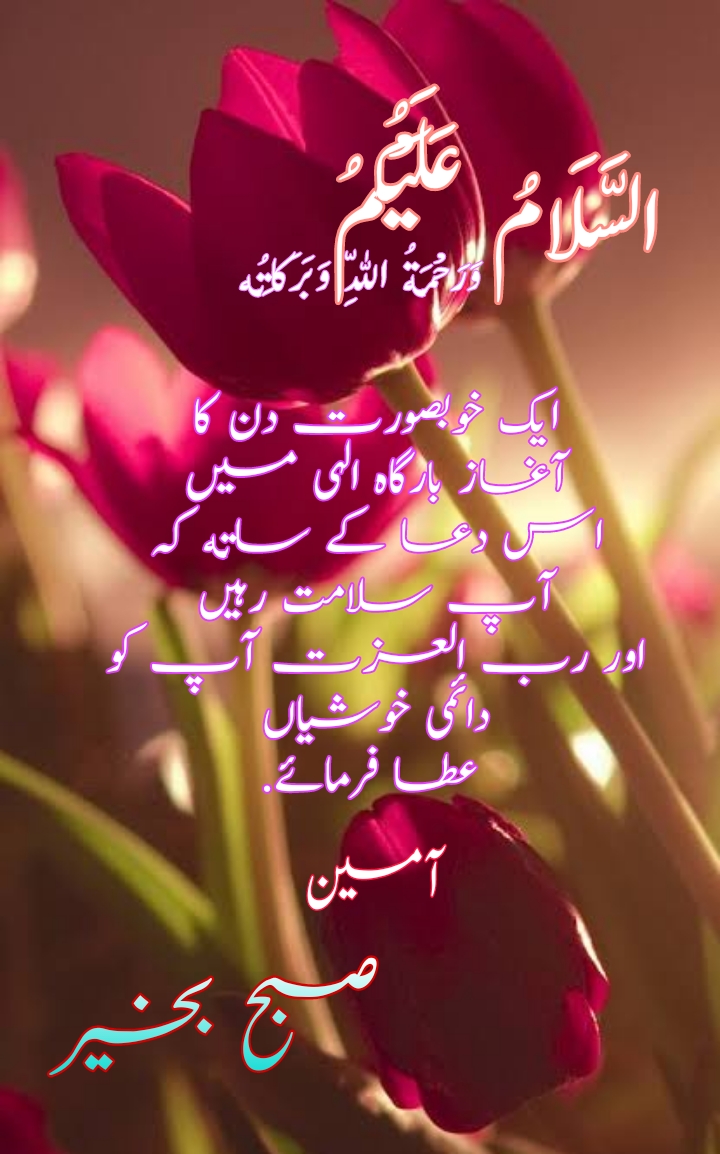 goodmorning messages in urdu