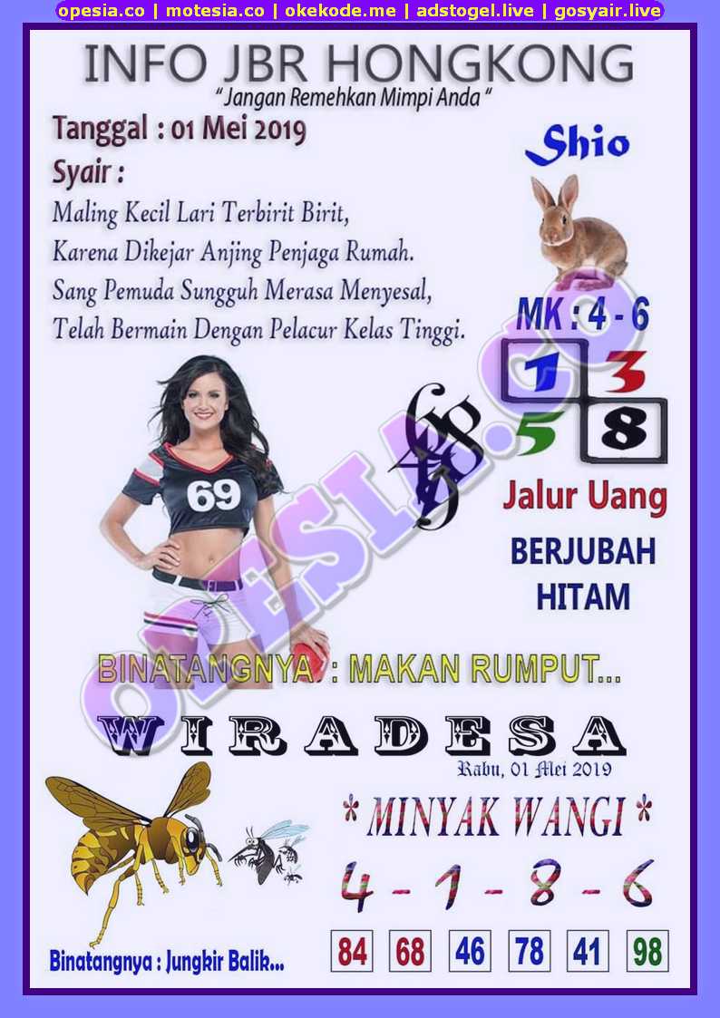 Kode Syair Hk Full Rabu 1 Mei 2019 Okekode