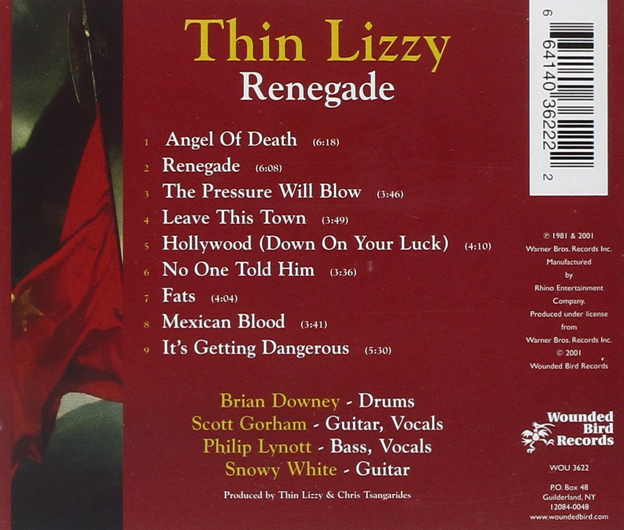 thin lizzy renegade tour