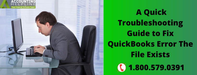 QuickBooks Error The File Exists