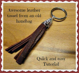 awesome leather tassel