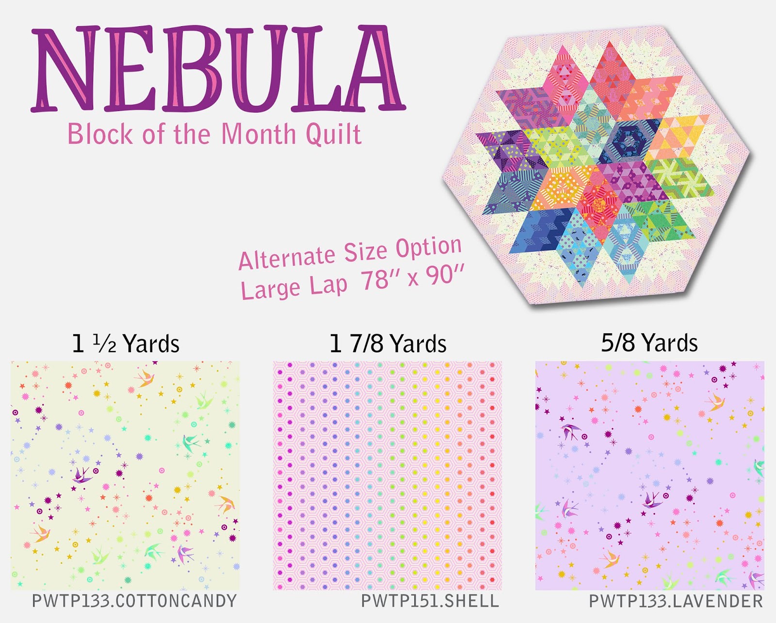 Jaybird Quilts Nebula