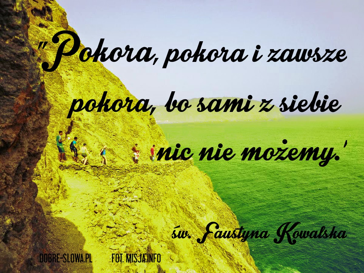 Dobre słowa: Pokora