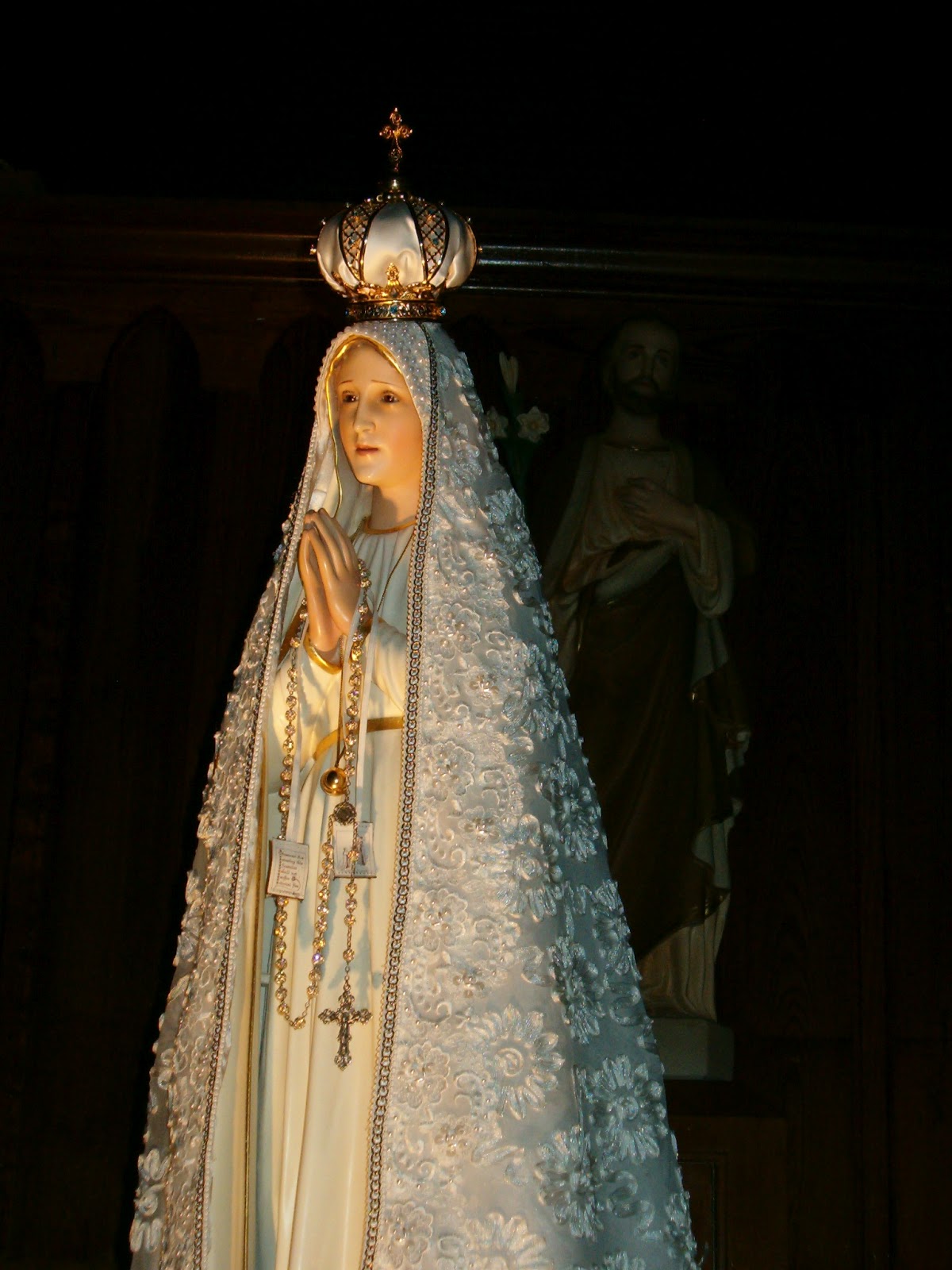 St. Robert Bellarmine's Blog The True Story of the Our Lady of Fatima Pilgrimage Statue St. Robert Bellarmine's Blog The True Story of the Our Lady of Fatima Pilgrimage Statue