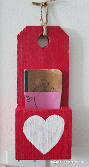DIY Scrap Wood Valentine Box