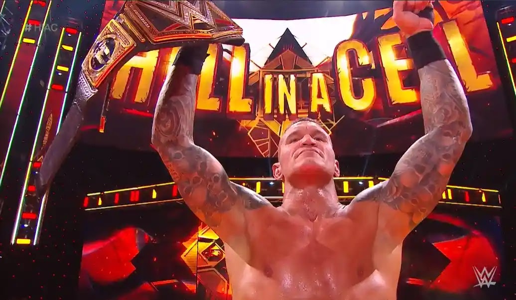 Hell in a Cell: Randy Orton conquista pela 14ª vez o título mundial do WWE