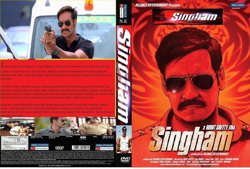 Singham (2011) 1CD DvDRip 700 MB [MediafireLink] ~ MUZIK & MOVIE LOVER