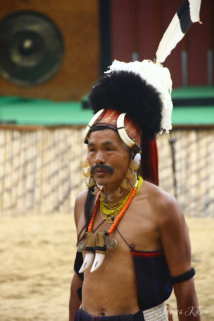 Nagaland Cultural Photos -Traditional Naga Head Gears and Faces
