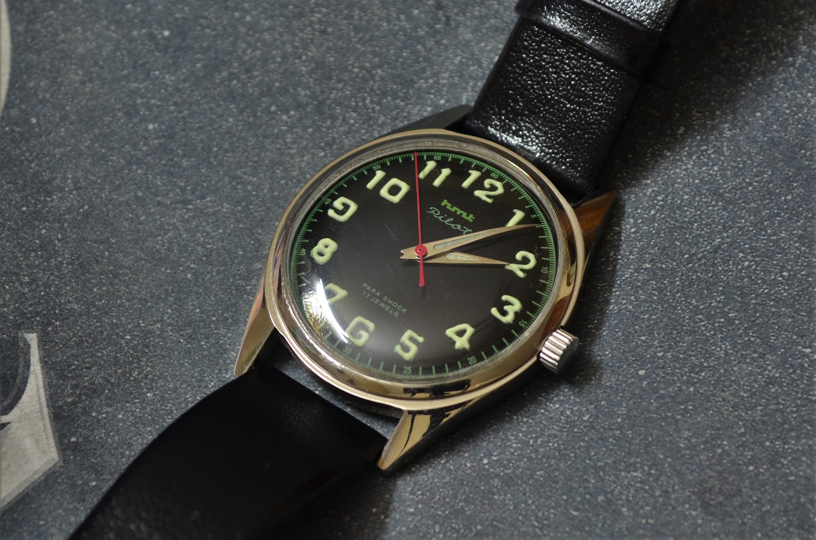 It is all about watches. HMT Pilot Full Lume review