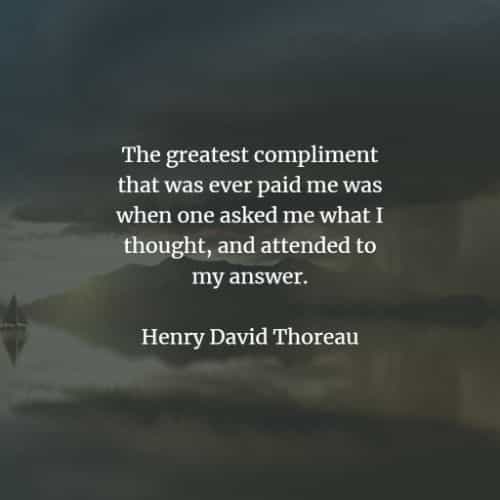 Famous quotes and sayings by Henry David Thoreau Famous quotes and sayings by Henry David Thoreau