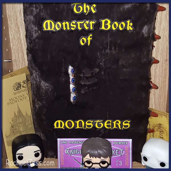 Took some work but I'm very pleased with how I made my Monster Book of monsters