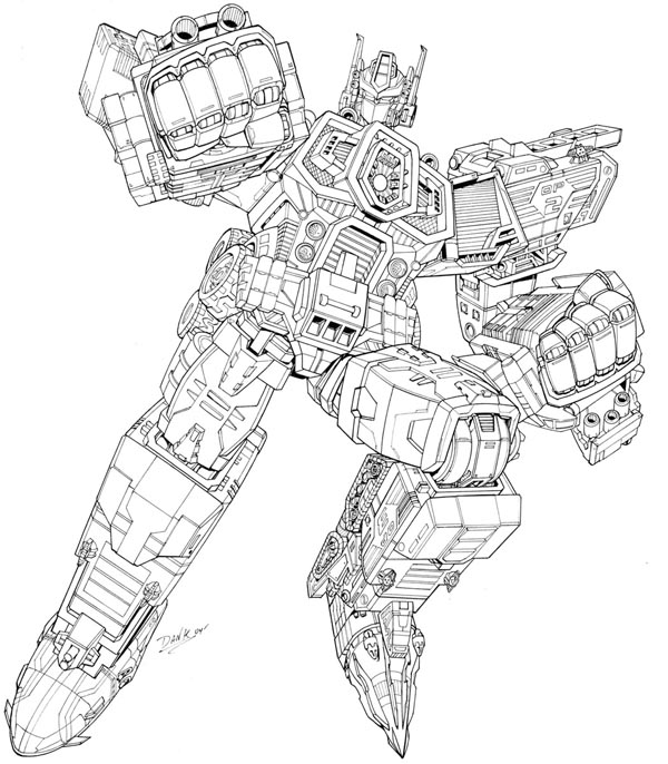 octamus prime coloring pages - photo #22