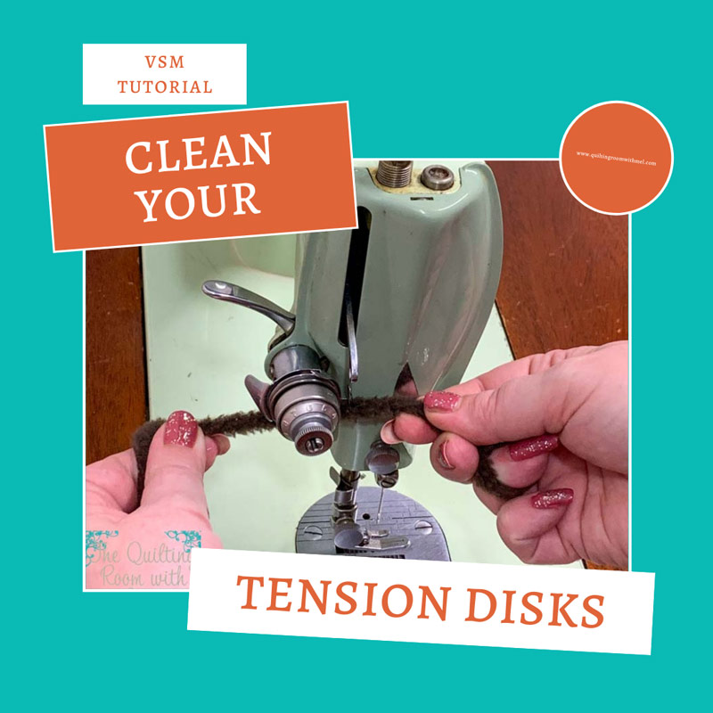 Clean Tension Disks on Your Sewing Machine Tutorial - No Disassembling