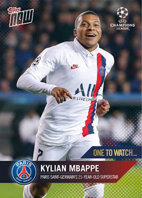 Card 077 RC Rookie Candidate Olympique Lyonnais Rayan Cherki Topps Now UCL