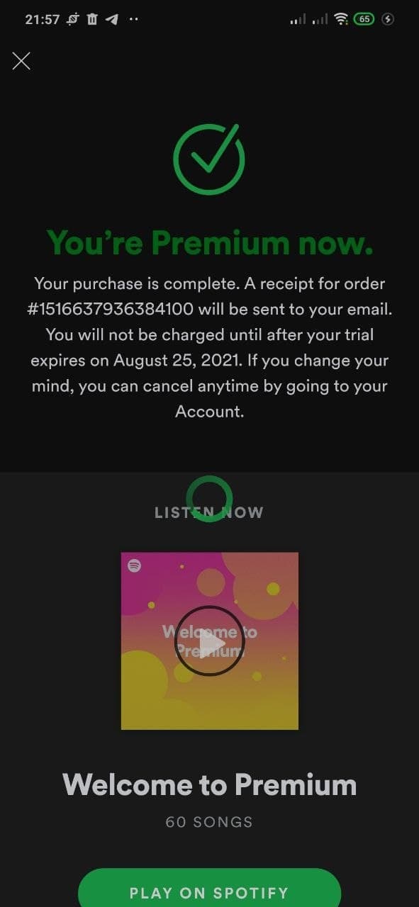 FREE SPOTIFY 3 MONTH PREMIUM