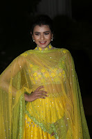 Hebah Patel Photo Shoot in yellow Ghagra HeyAndhra