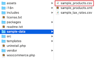 Importar a través de productos WooCommerce