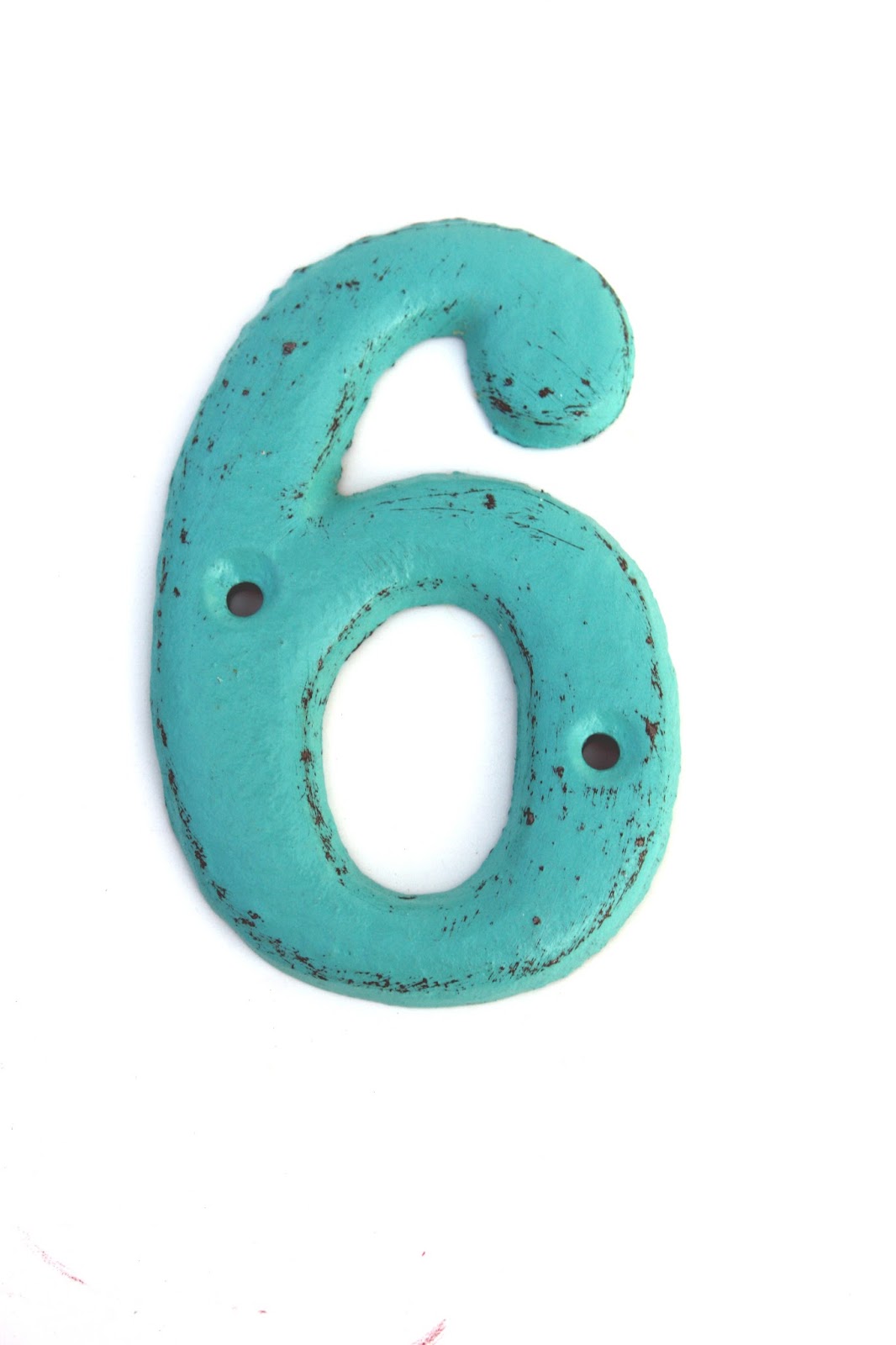 Second Hand News Cast Iron Numbers
