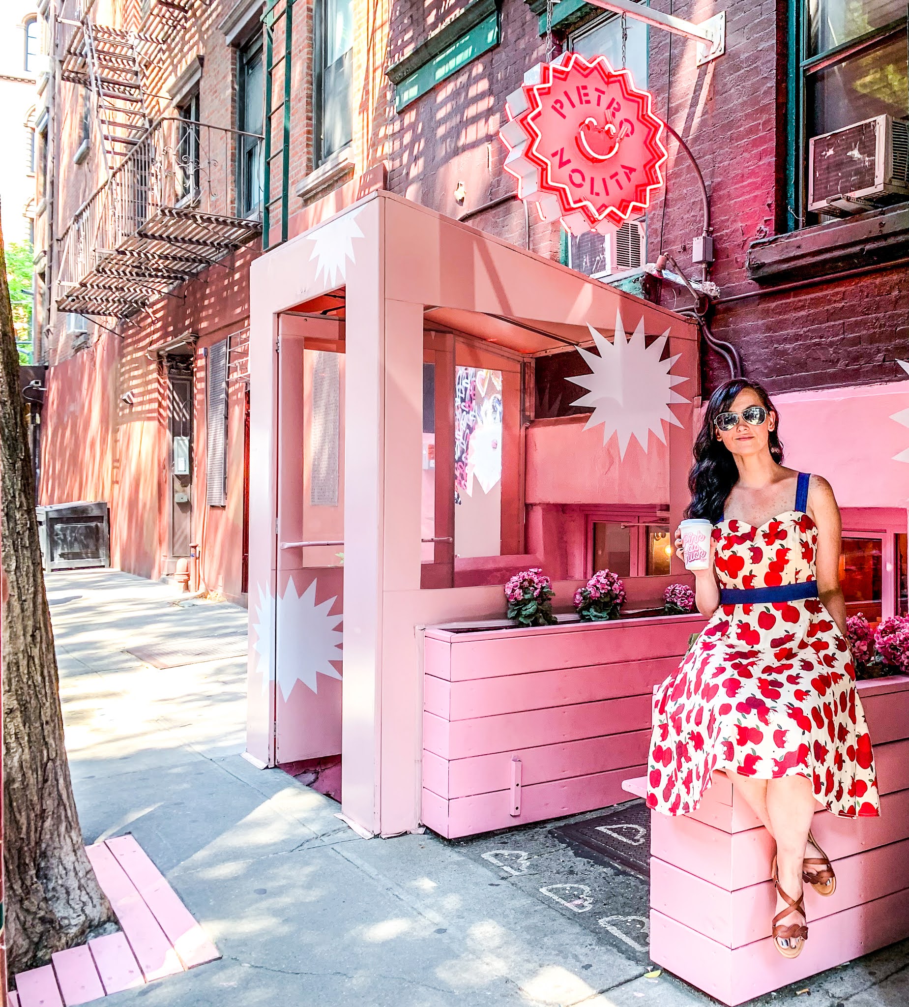 Inside New York City's All-Pink Pietro Nolita Restaurant