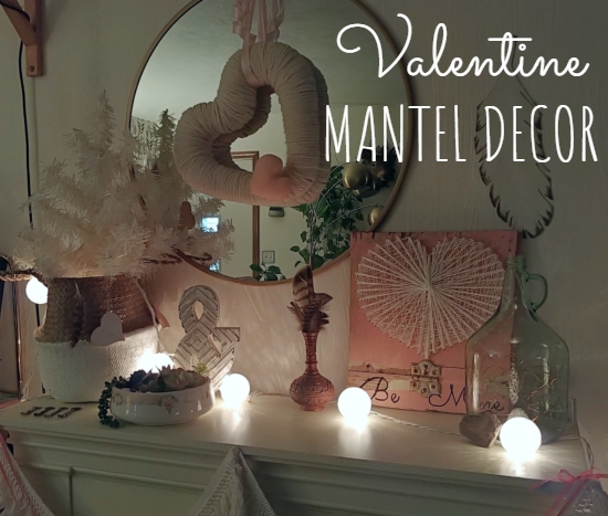Valentine Mantel Decor