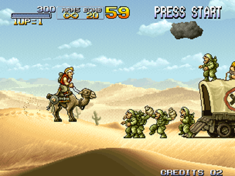🕹️ Play Retro Games Online Metal Slug 6 (NeoGeo)