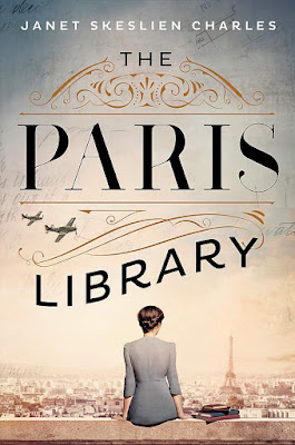 The Paris Library by Janet Skeslien Charles Book Cover