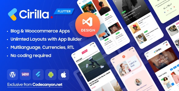 Cirilla v1.0.5 - Multipurpose Flutter Wordpress App Cirilla v1.0.5 - Multipurpose Flutter Wordpress App