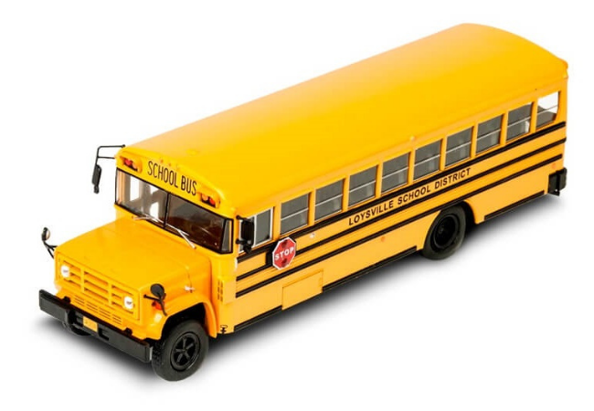 Coleção Ônibus do Mundo 1:43, onibus escolar gmc 6000 1:43