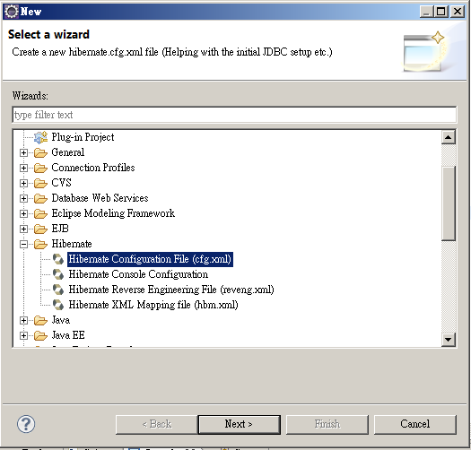Justin's Programming And Design Hibernate Tool安裝、自動產生hibernate.cfg