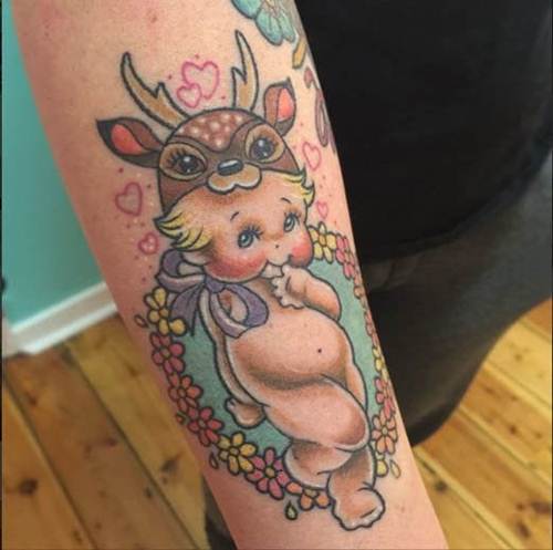 20 Adorable And Funny Kewpie Tattoos