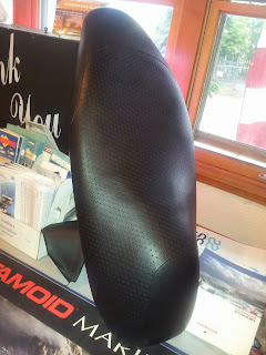 Homestyle Custom Upholstery and Awning: Custom Motorcycle Seat And ...