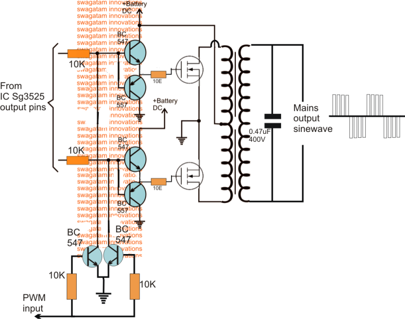 Ka3525 Sg3525 Inverter Circuit Diagram / power inverter