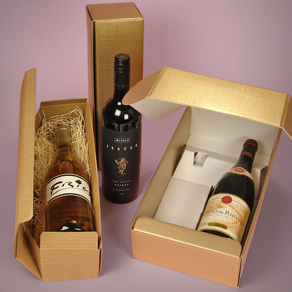 Custom Food Packaging Printing Design's These glossy colored wine