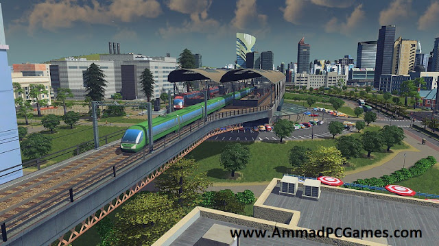 Cities Skylines Train Stations PC Game High Compressed