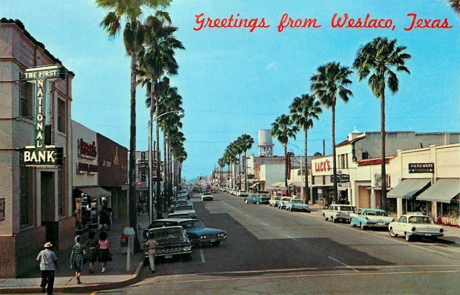 transpress nz cars in Weslaco, Texas, 1961