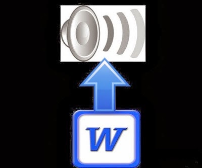 برنامج صغير لتحويل ملفات الوورد word إلى ملفات صوتية مسموعة A small program to convert Word files to audio files word audible Audio2word-598x599