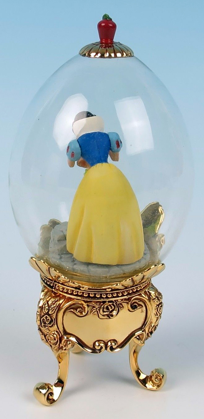 Filmic Light Snow White Archive Franklin Mint Glass Egg Domes