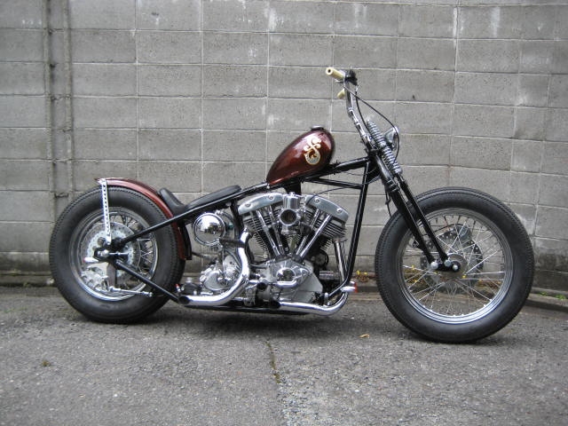 Harley Davidson Shovelhead 1975 By Luck Motorcycles