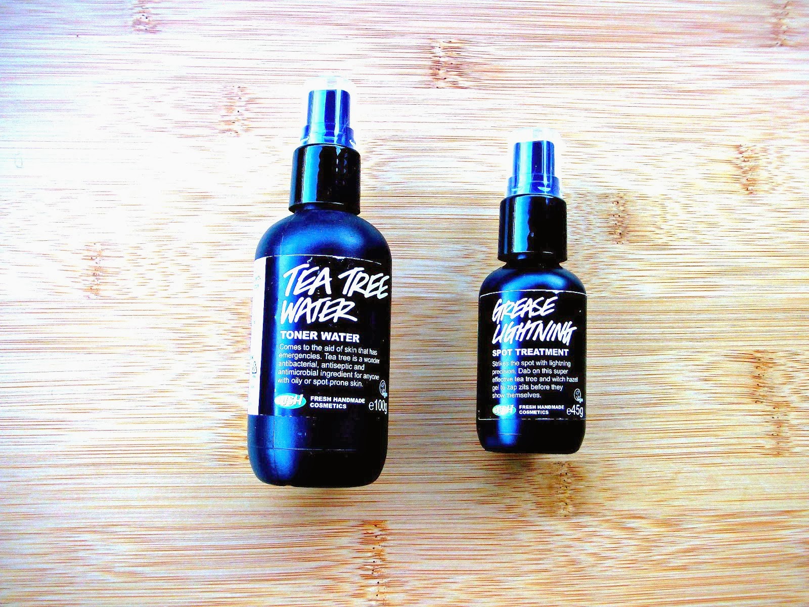 parti Orkan Stræde FashStyleLiv: Lush Tea Tree Toner and Lush Grease Lightning Spot Treatment  Review
