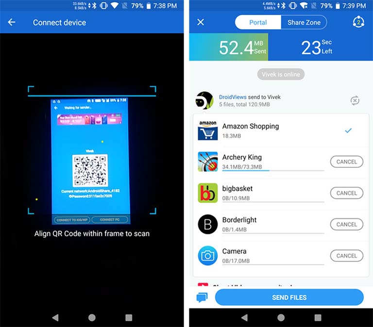 Cara Menggunakan SHAREit Untuk Mentransfer File Antar Perangkat Android Cara Menggunakan SHAREit Untuk Mentransfer File Antar Perangkat Android