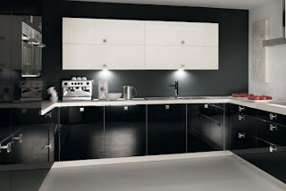 black kitchen cabinets design
