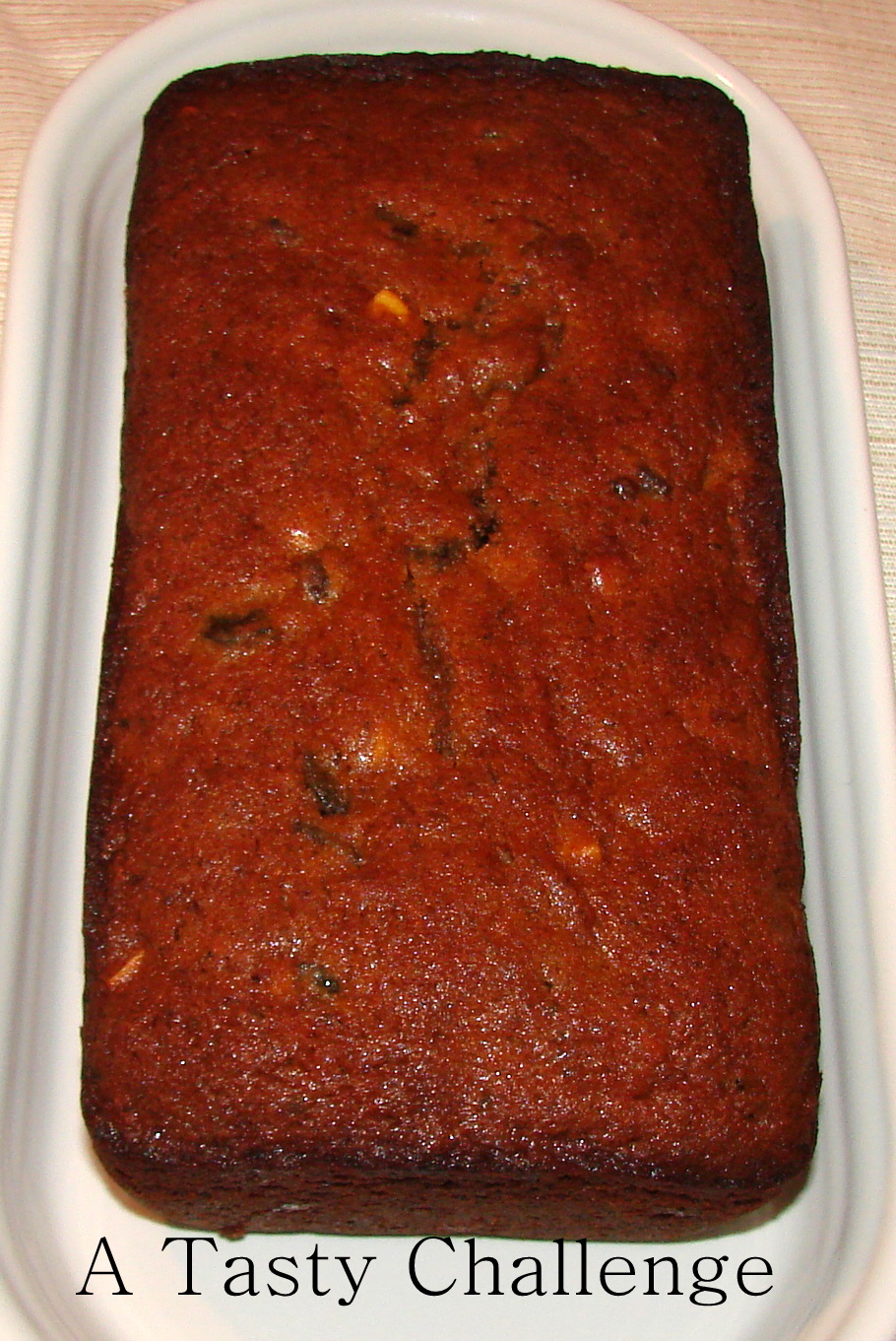 A Tasty Challenge..... Plum Cake