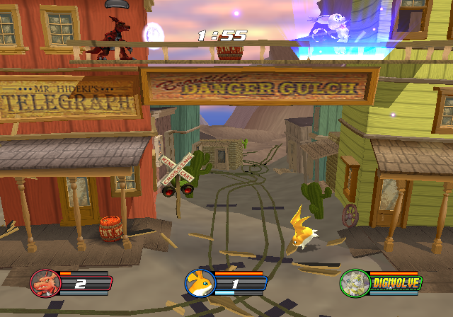 screenshot digimon rumble arena 2 ps2 iso 1